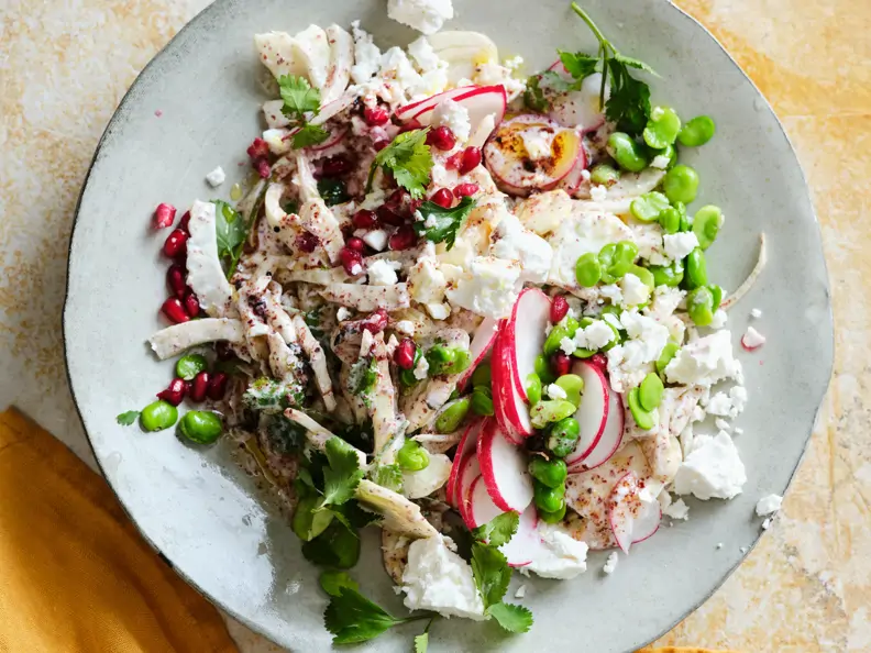 Fenchelsalat mit Granatapfel