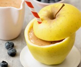 Apfel-Möhren-Heidelbeer-Smoothie