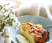 Luftiger Sauerrahm-Apfelkuchen