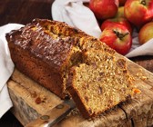 Süßes Dinkel-Apfel-Brot