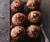 Apfel-Muffins mit Walnüssen