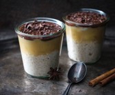 Milchreis mit Apfelkompott