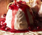 Granatapfel-Eiscreme