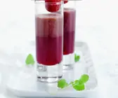 Himbeer-Granatapfel-Smoothies
