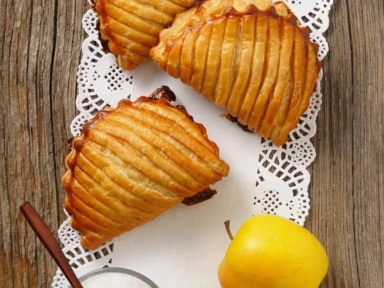 Vegane Apfel-Ingwer-Taschen
