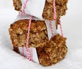 Müsliriegel mit Apfelmus