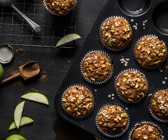 Muffins mit Möhre und Apfel