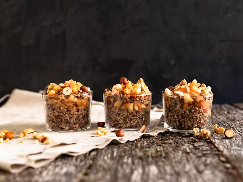 Apfel-Zimt-Quinoa