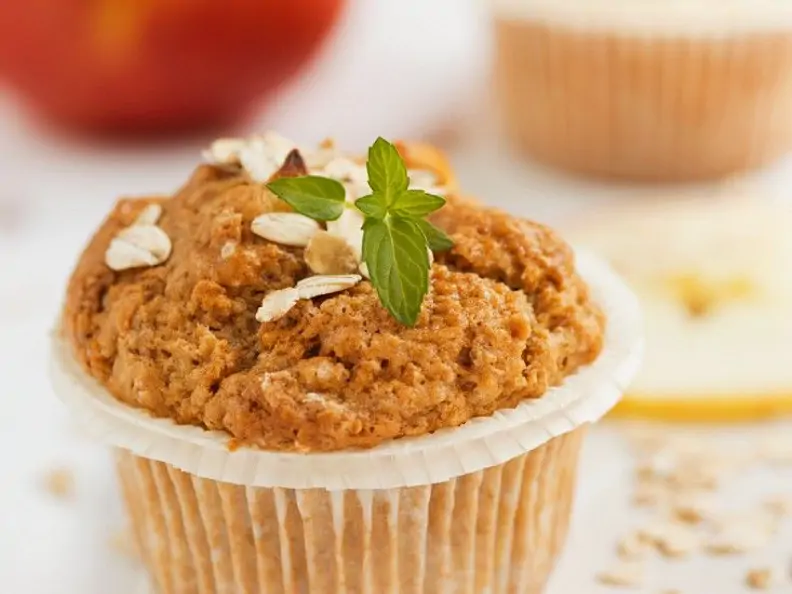 Vegane Apfelmuffins