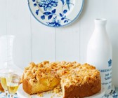 Apfelkuchen mit Streuseln ohne Ei