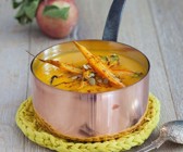 Kürbissuppe mit Apfel