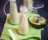 Avocado-Smoothie mit Apfel