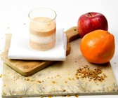 Budwig Creme mit Sanddorn und Apfel