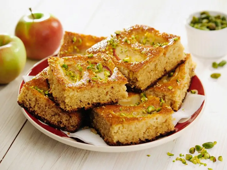 Apfelkuchen aus Vollkornteig
