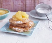 Apfel-Pancakes