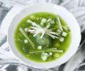 Kaltes Gurken-Apfel-Süppchen