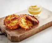 Kartoffelrösti mit Apfelmus