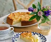 Schneller Apfelkuchen mit Quark