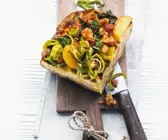 Lauch-Apfelkuchen
