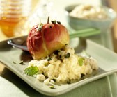 Reis-Creme mit Bratapfel