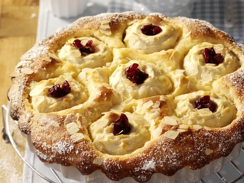 Bratapfelkuchen mit Rührteig