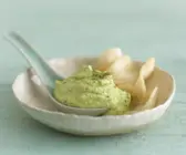 Scharfer Avocadodip mit Wasabi