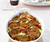 Tomaten-Auberginen-Gratin