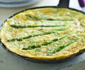 Omelett mit Spargel