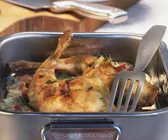 Kaninchen in Senfmarinade