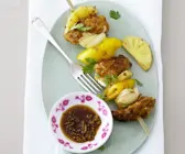 Fruchtige Hähnchenspieße
