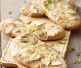Maroni-Fladen mit Zwiebeln und Äpfeln