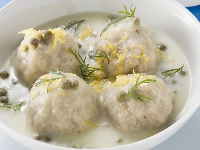 Königsberger Klöpse mit Zitrone