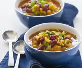 Italienische Gemüsesuppe mit Pancetta