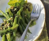 Mediterraner Grüner Bohnen Salat