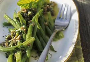 Mediterraner Grüner Bohnen Salat