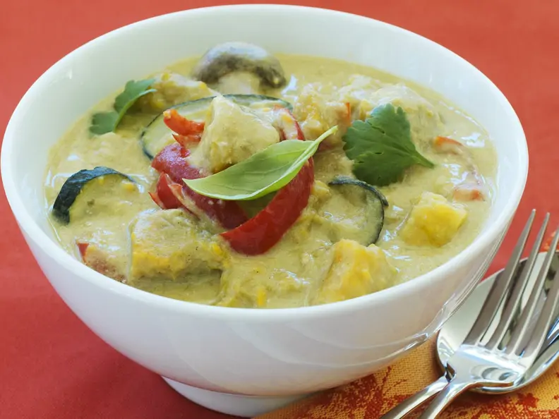 Curry mit Süßkartoffeln
