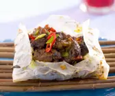 Gebackenes Lamm-Kebab