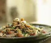 Linsensalat mit Sardinen auf marokkanische Art