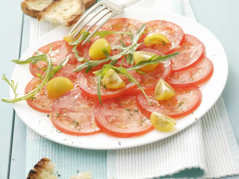 Carpaccio aus Tomaten