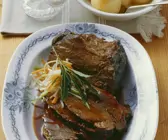 Rinderbraten mit Kartoffelklößen
