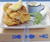 Paniertes Fischfilet mit Remoulade