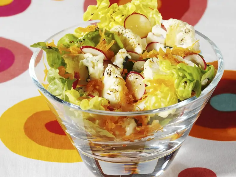 Salat mit Blumenkohl