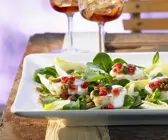 Salat mit Granatapfel