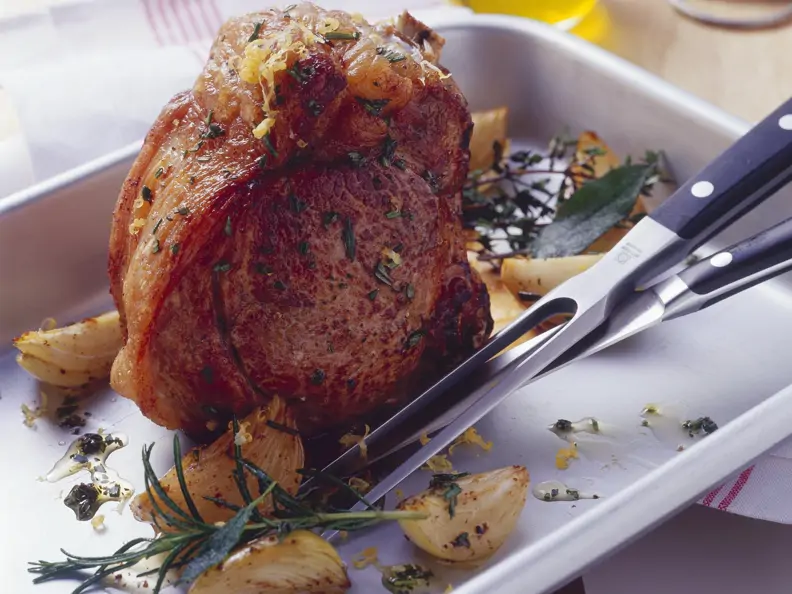Kalbskarree mediterran Gewürzt