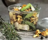 Pilze in Marinade