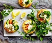 Frittata mit Süßkartoffel und Brokkoli