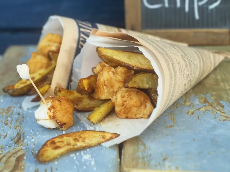 Fisch im Bierteig