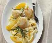 Pasta mit Jakobsmuscheln