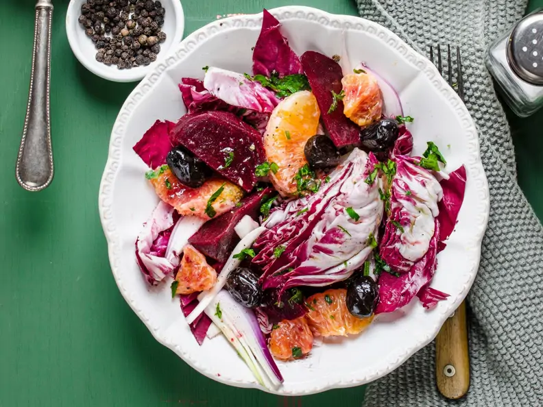 Roter Salat