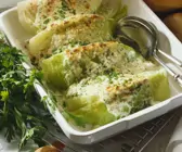 Gebackener Weißkohl mit Nusskruste